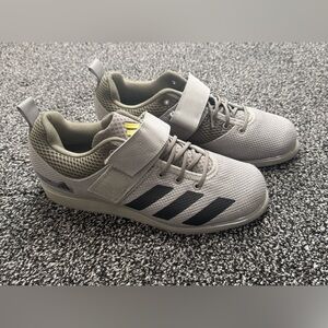 ADIDAS POWERLIFT 5 WEIGHTLIFTING SHOES, Men’s 8.5, Olive Green